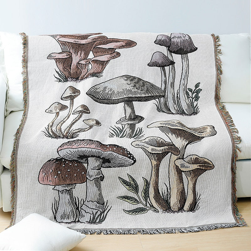 Wild Mushroom Blanket