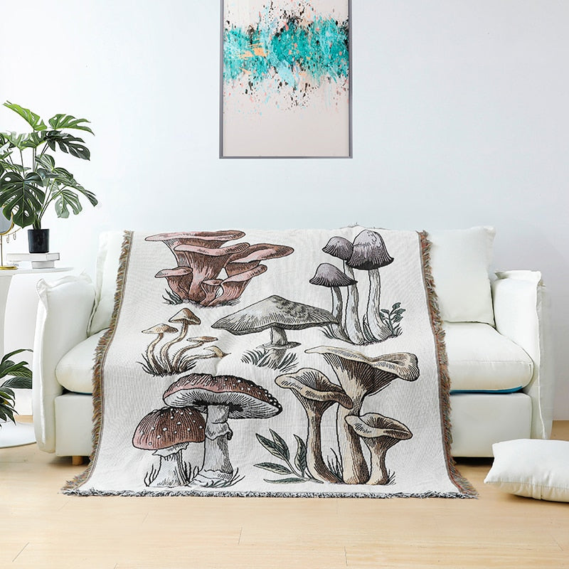 Wild Mushroom Blanket