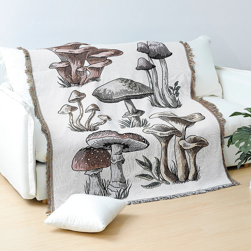 Wild Mushroom Blanket