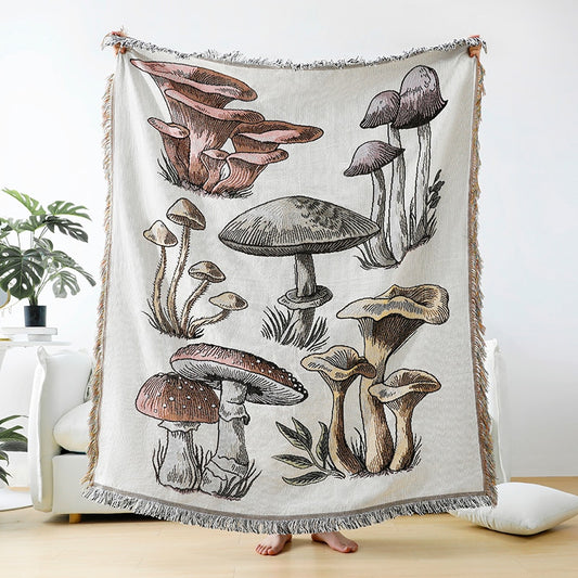 Wild Mushroom Blanket